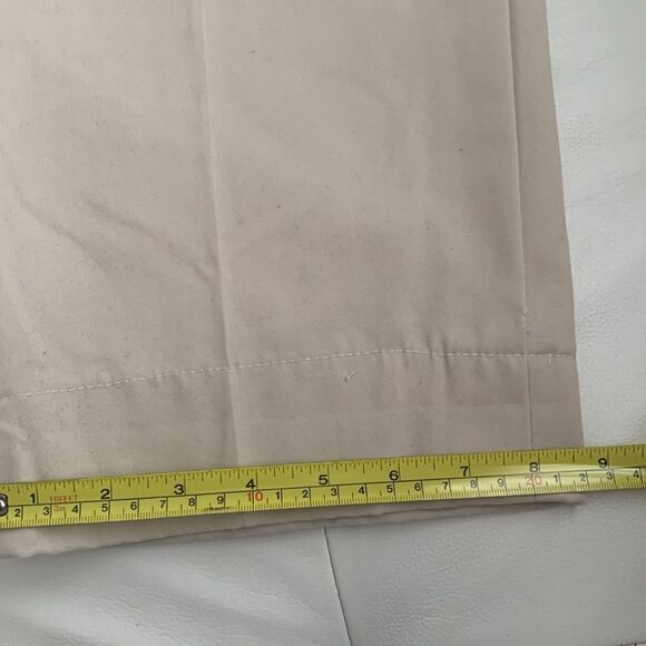 Eddie Bauer Relaxed Fit Wrinkle Resistant Cotton Beige Men’s Pants Size 48 - Picture 6 of 11